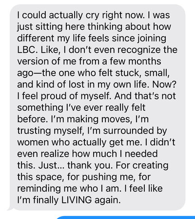 Happy review testimonial