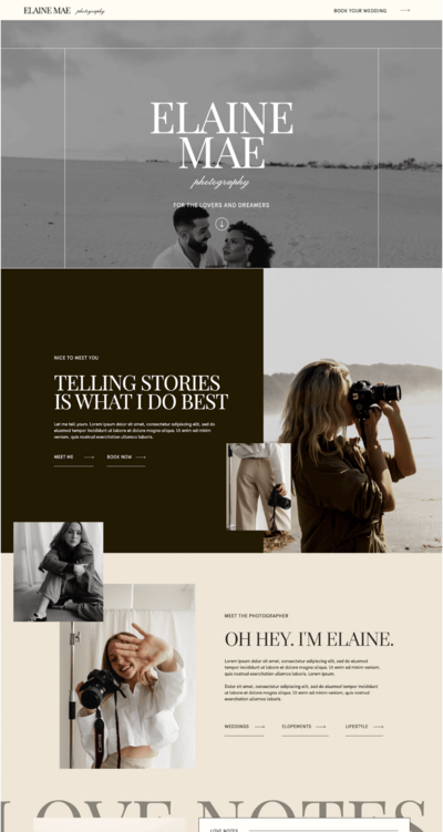 Website Mockup