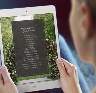 catering lookbooks interactive marketing digital brochure