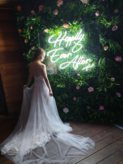 The leading Prop Hire Suppliers of Light up Letters, Backdrops, Sequin Walls, Neon Sign Hire and Accessories for weddings and events in North West, UK.
