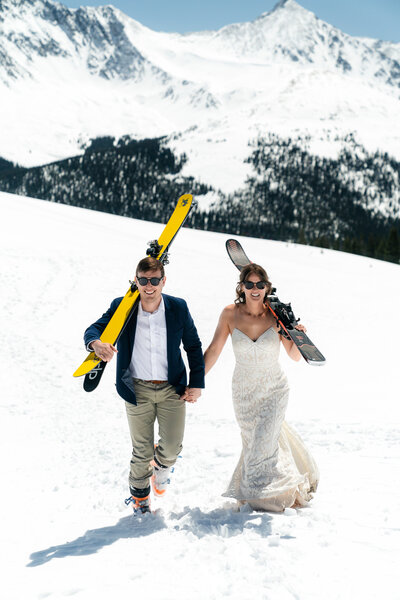 colorado ski wedding videographer