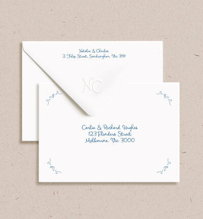 Big Love neutrals invitation package by State of Elliott