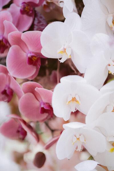 arrangemenrt floraux centre de tables orchidees Wedding designer Luxe Paris