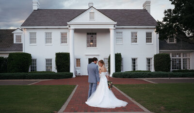 bride and groom portraits at Adams Estate in Central Florida