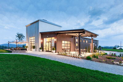 Stone Ashe Vineyard facilities built by Cooper Construction