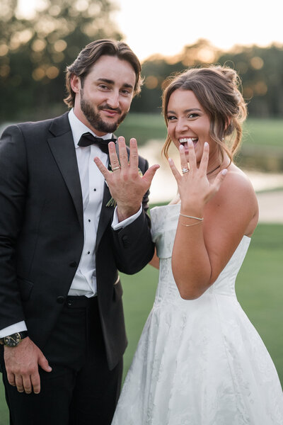 Photo of wedding rings by Courtney Rudicel, a wedding photographer in Indianapolis