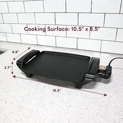 Small Griddle - A compact griddle perfect for warming massage stones quickly and evenly. (Category: Hot and Cold Stones)