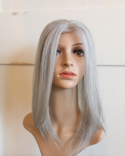 natural white silver topper