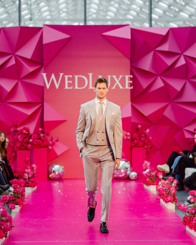 Garrison Bespoke at WedLuxe Show 2023 Runway pics by @Purpletreephotography 20