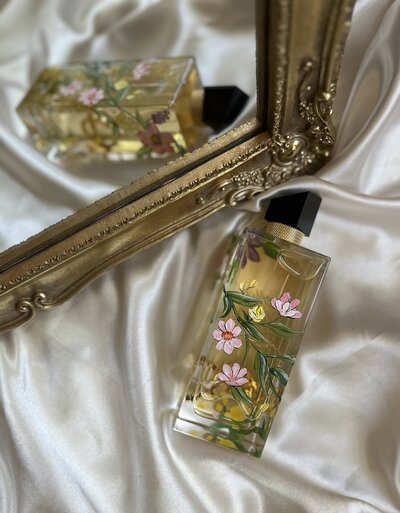 Hand painted ysl perfume