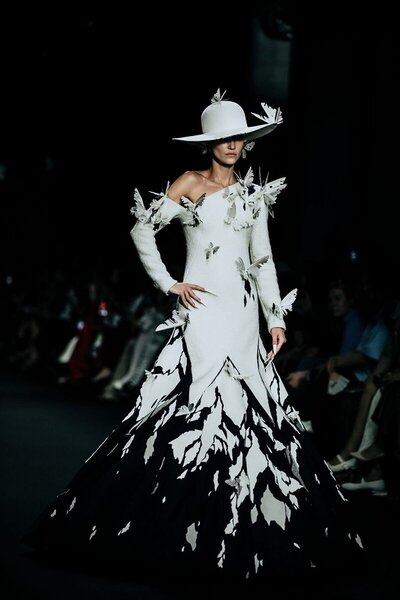 Fashion brand photography on the runway