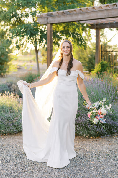 Bride and groom, luxury wedding