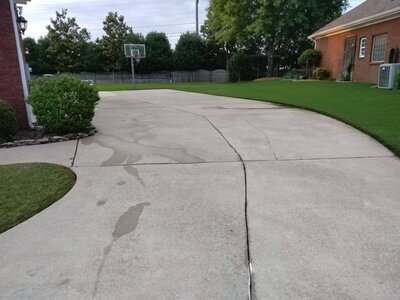 after pressure washing by Rocket City Clean Up Crew LLC