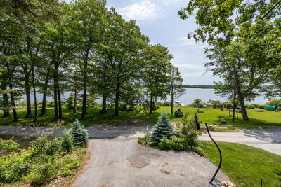 126 Pine Point deck view