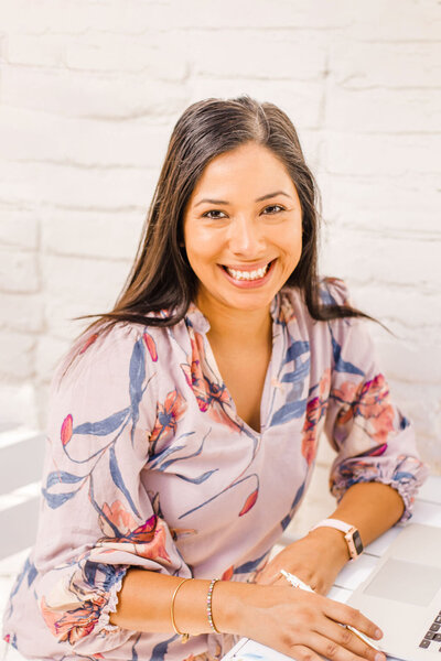 Elena Serrano blissful rose owner and lead designer