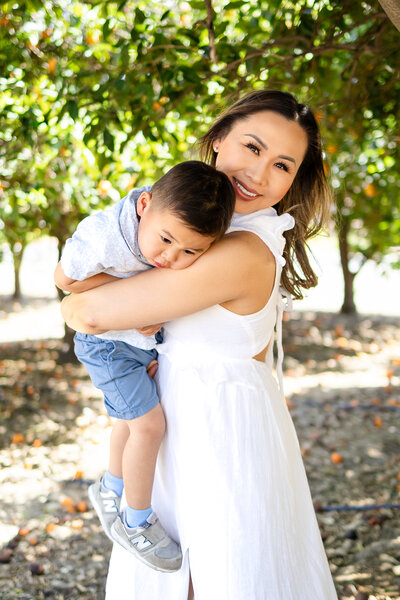 mom with son by Ellobelle Photography