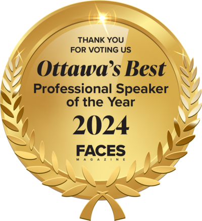 Voted 2024's Professional Speaker of the Year
