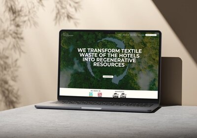 Website design passion project for Sustainable startup