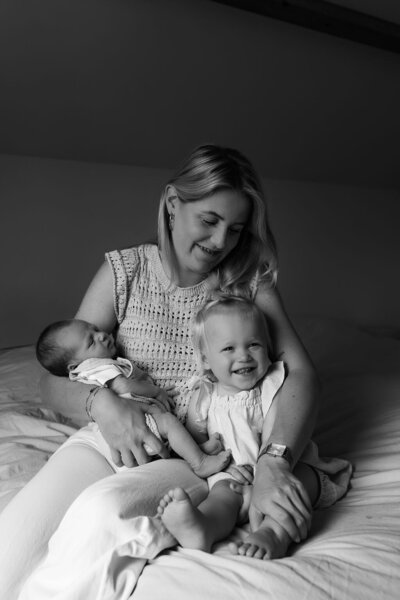 Newbornfotoshoot thuis in Utrecht