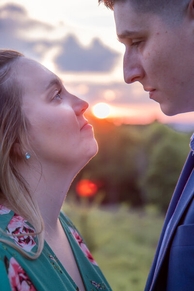 Engagement Photos at Chateau Morrisette