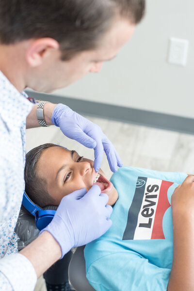 Dr. Nathan children's orthodontist in Frisco, Texas Thrive Dental