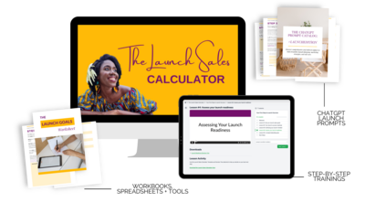 The Launch Sales Calculator by Chelsea Wallace