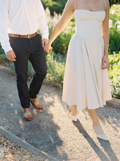 Fine art Newport engagement session
