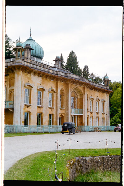 Analogue image of Sezincote, Cotswold wedding venue