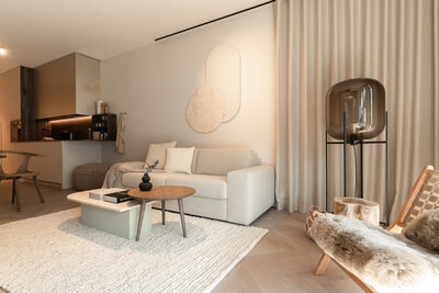 Visualisiererung des Ruhebereichs im SPA Bereich des the shore club.