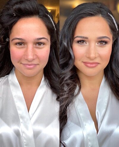 Michelle Stern Makeup  before and after