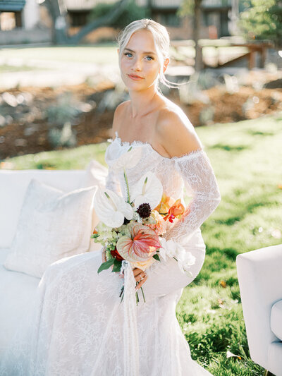 flat lay of wedding details bysanta barbara wedding photographer for luxury weddings