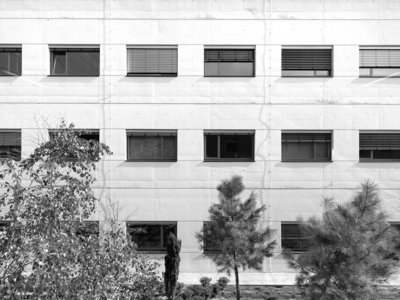 Window film installation in Rio Hortega Hospital in Valladolid by Ilione