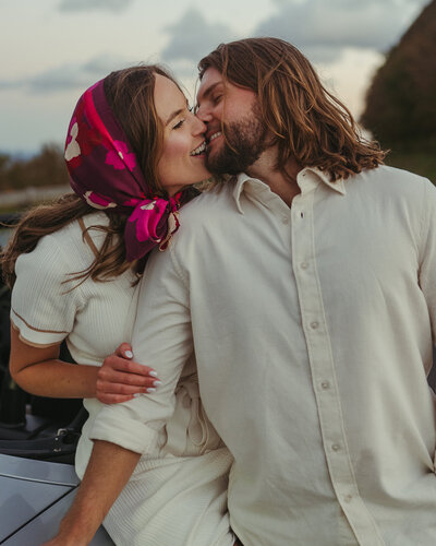 Library Engagement Shoot In Charlotte North Carolina