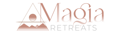 Magia retreats Logo rose gold