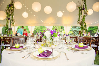 wedding tent ideas for summer reception in michigan