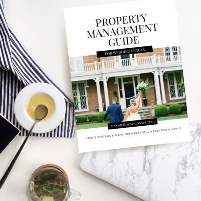 Property Management Guide for Wedding Venues - MHC - Flatlay