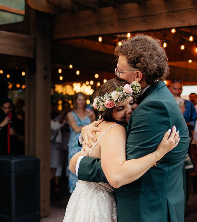 first dance as bride and groom