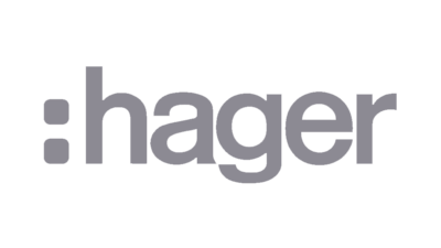 Hager Logo - Grey