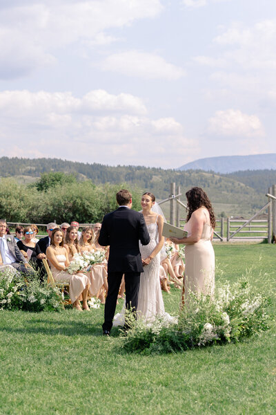 Diamond Cross Ranch Wedding in Jackson Hole, wyoming