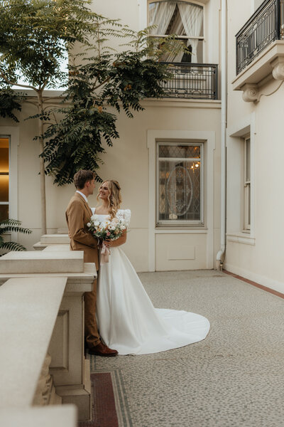 barbwire and lace wedding