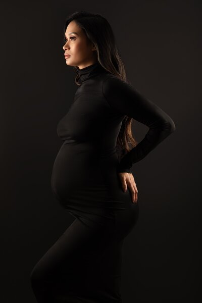 Maternity photoshoot session for Jenny