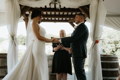 Alex & Sophie with Natasha