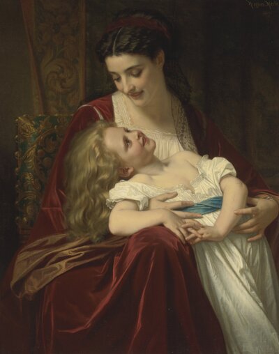 Hugues_Merle_-_Maternal_Affection
