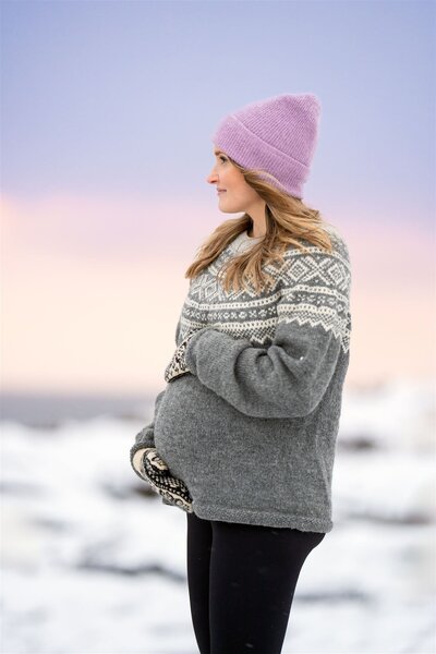 Fra gravidfotografering i Bodø