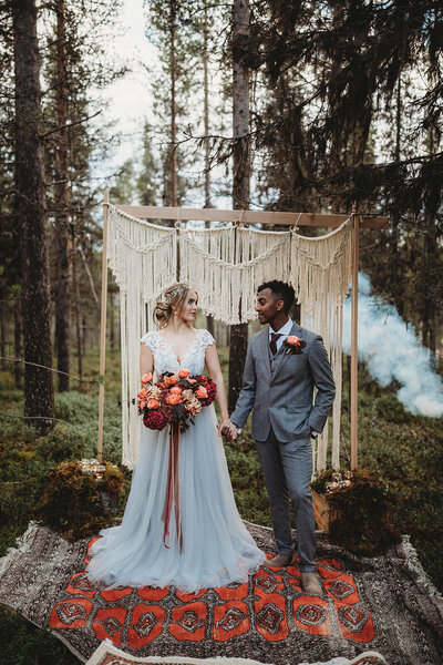 Beautiful and bespoke summer weddings in Swedish Lapland