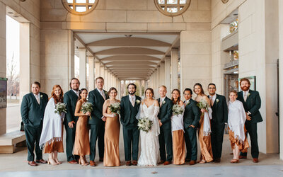 St. Louis wedding photographer bridal party