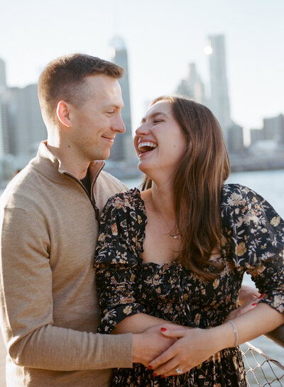 Top of the Rock engagement photos, Stephanie Vegliante