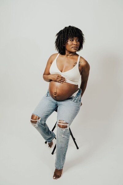 Calvin Klein Maternity Shoot  Pregnancy shoot, Calvin klein