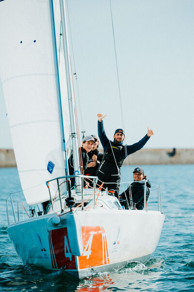 reportage photo regate J80 cherbourg - photos YCC cherbourg - caroline liabot