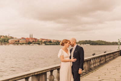 Bröllopsfotograf Stadshuset Stockholm